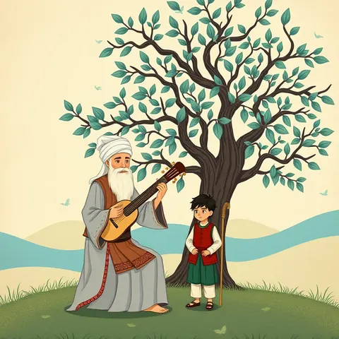Dirse Han Oğlu Boğaç Han hikâyesinden bir sahne (22/22)